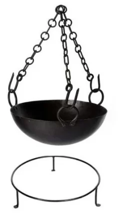 Cooking Bowl With 3 Chains 30cm