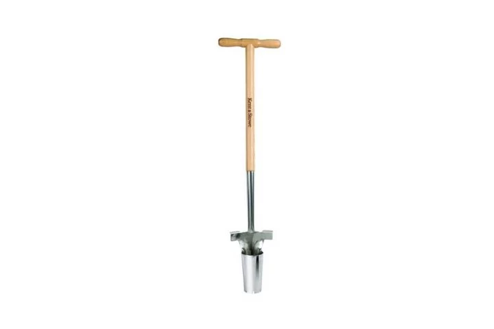 Kent & Stowe Stainless Steel Long Handled Bulb Planter 1 Kent & Stowe Stainless Steel Long Handled Bulb Planter