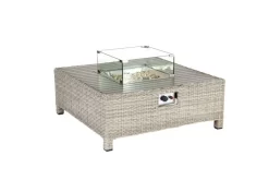 Kettler Palma Low Firepit White Wash