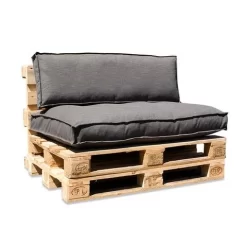 Salvador Pallet Cushion Anthracite 2 Pieces