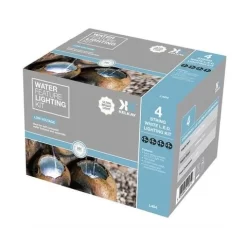 4 String White LED Lighting Kit