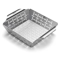 Deluxe Grilling Basket - Small - Square