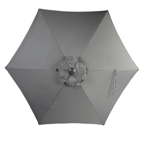 Riviera 3.0M Deluxe Crank Parasol Grey 2 Riviera 3.0M Deluxe Crank Parasol Grey - Image 2