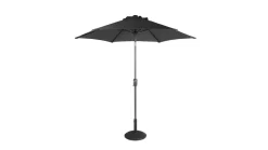Riviera 3.0M Deluxe Crank Parasol Grey