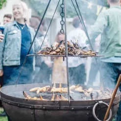 Swing Grill To Fit 60cm Kadai -Nature Living Shop swing grill to fit 60cm kadai 500x500 6220a53e158f2 n